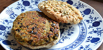 black bean veggie burgers